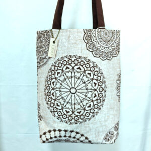 Tote Bag Mandala Marrón